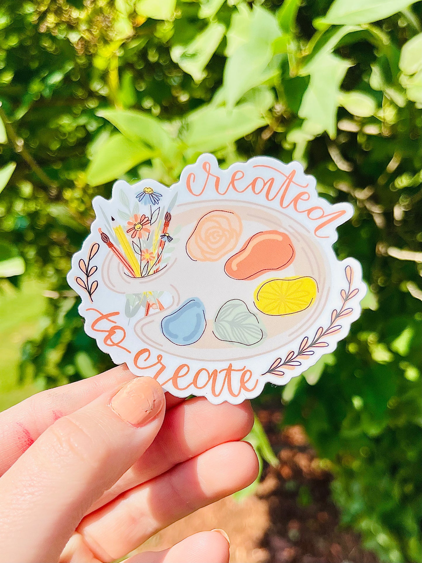 Created to Create Sticker
