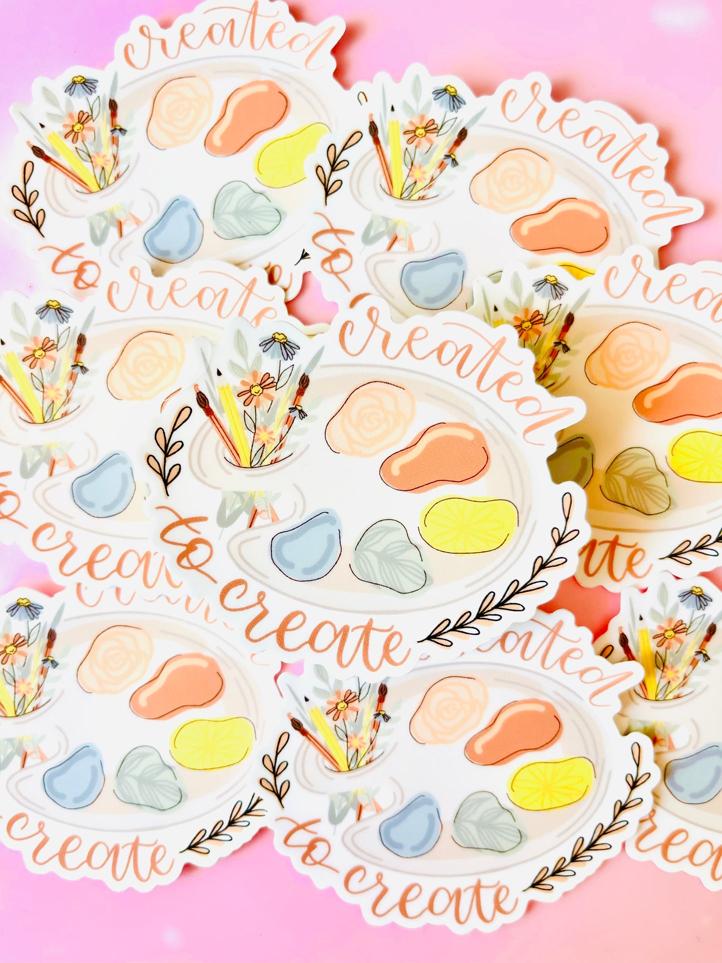 Created to Create Sticker