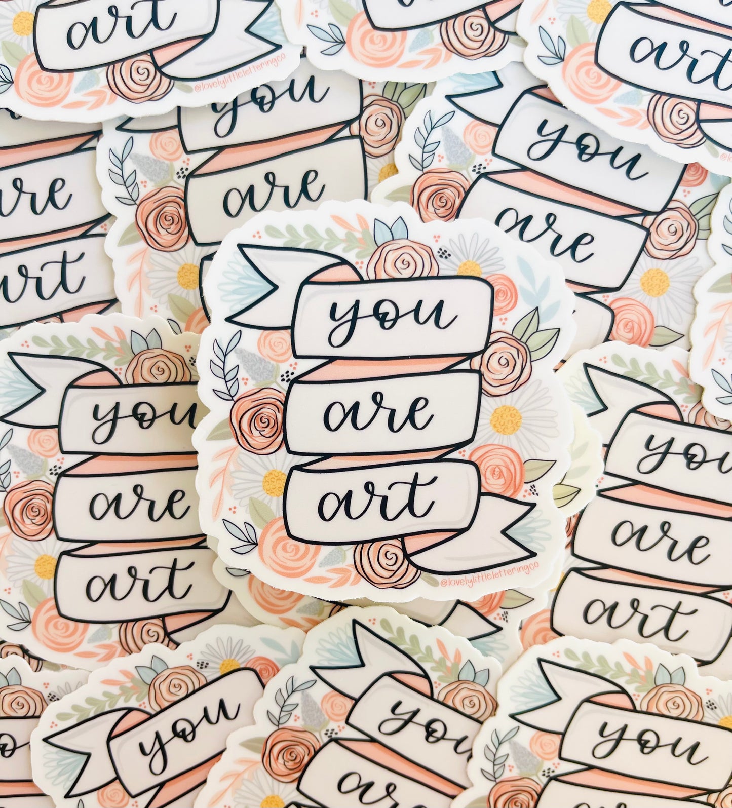 You Are Art Sticker