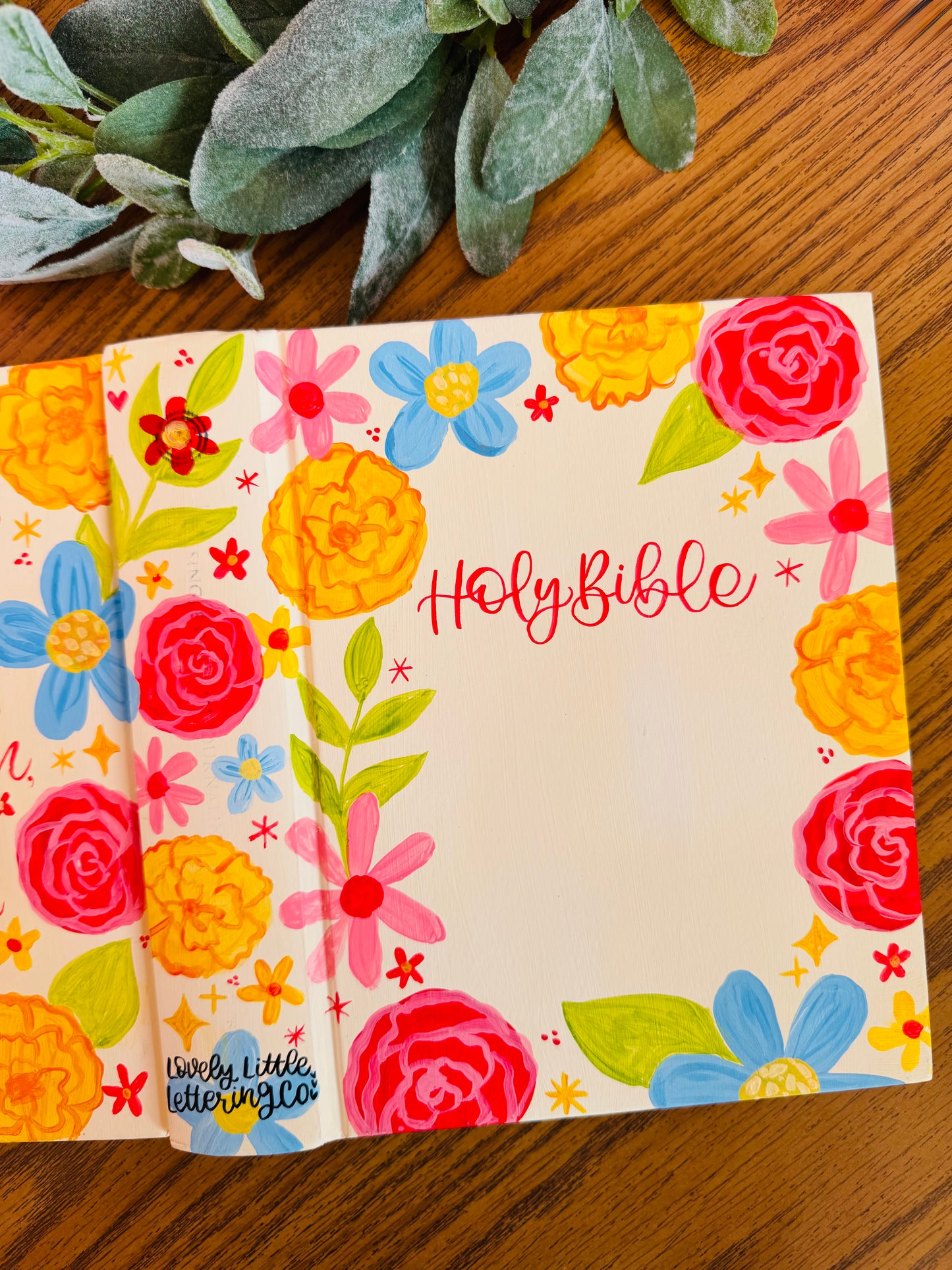Branches Theme-Hand Painted Journaling Bible