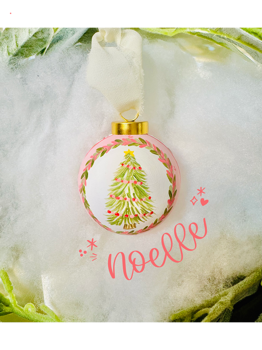 Hand Painted Ornament-Noelle Theme