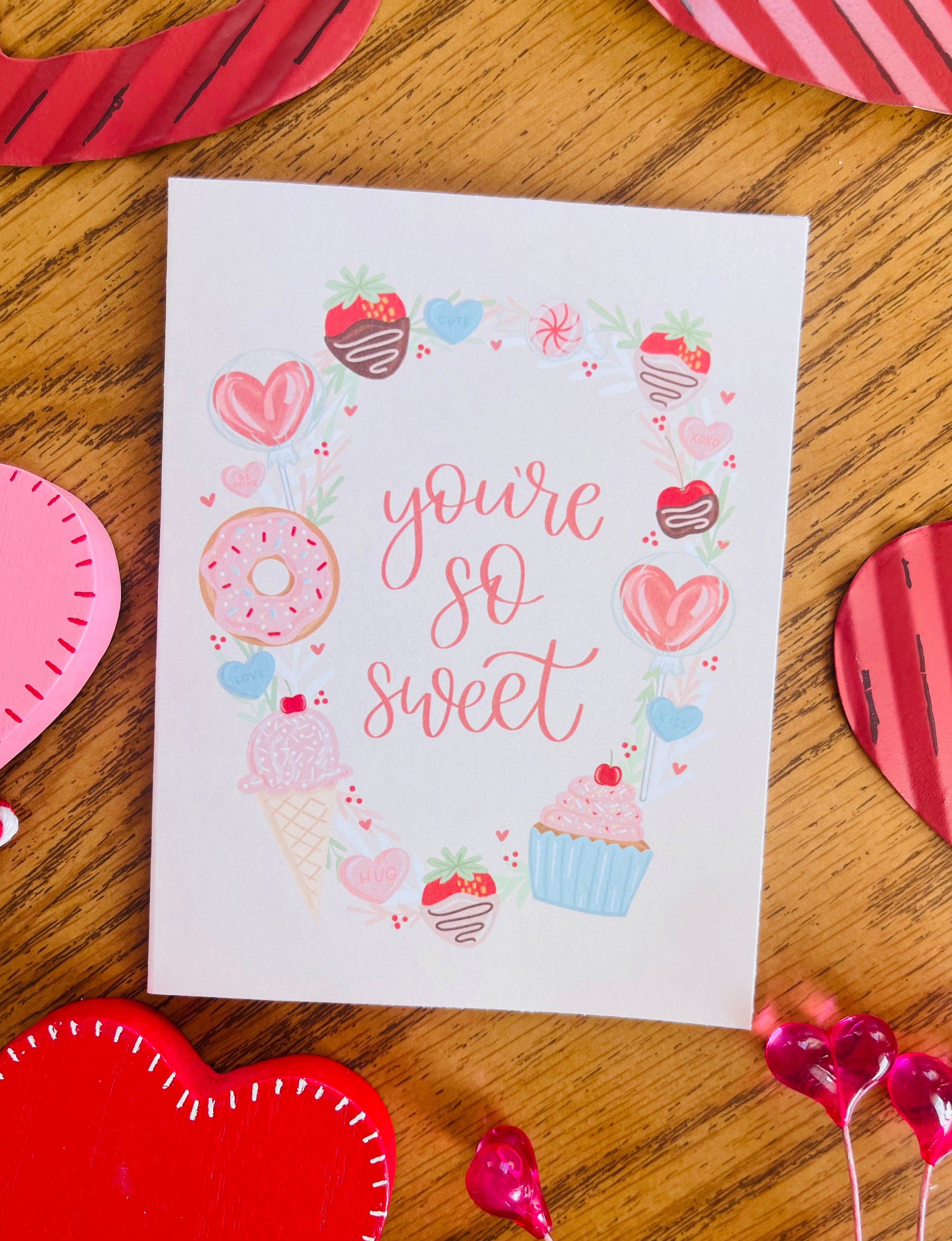 So Sweet Card – Lovely Little Lettering Co.