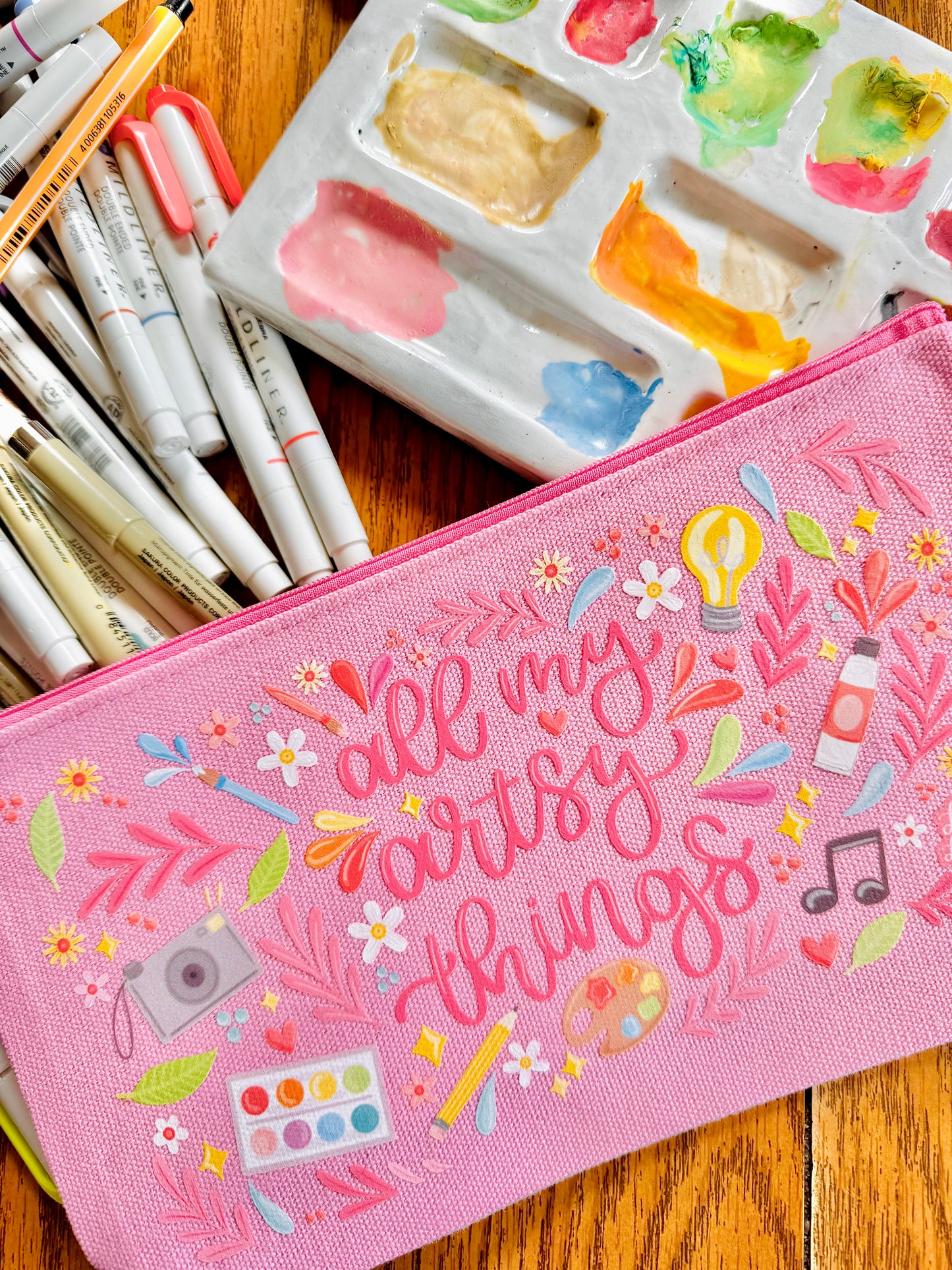 All My Artsy Things Pencil Pouch