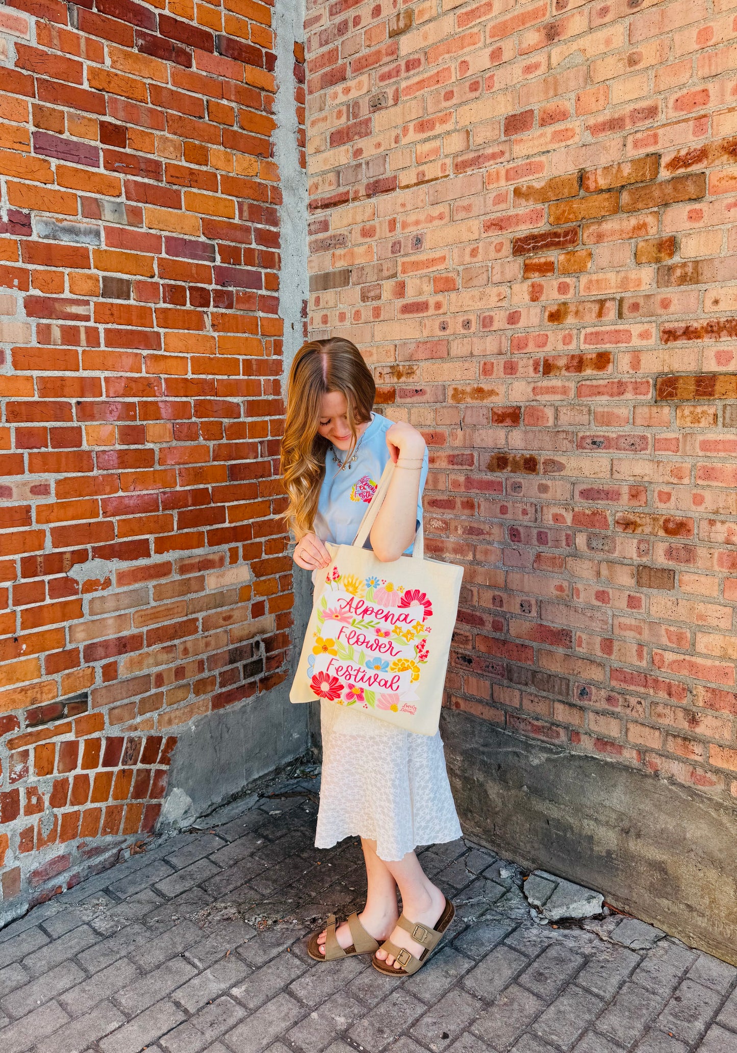 PREORDER- Alpena Flower Festival Tote Bag