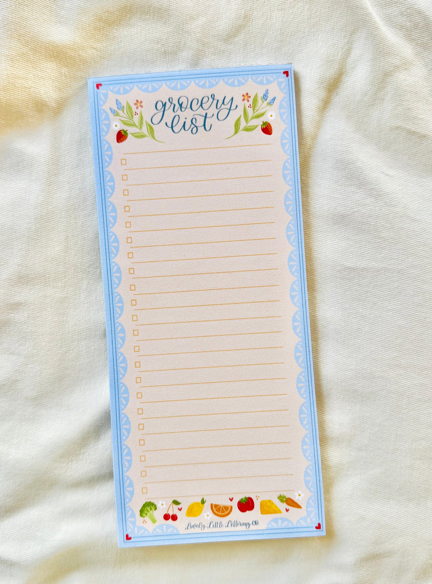 Grocery Pad